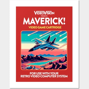 Maverick 80s Game Posters and Art